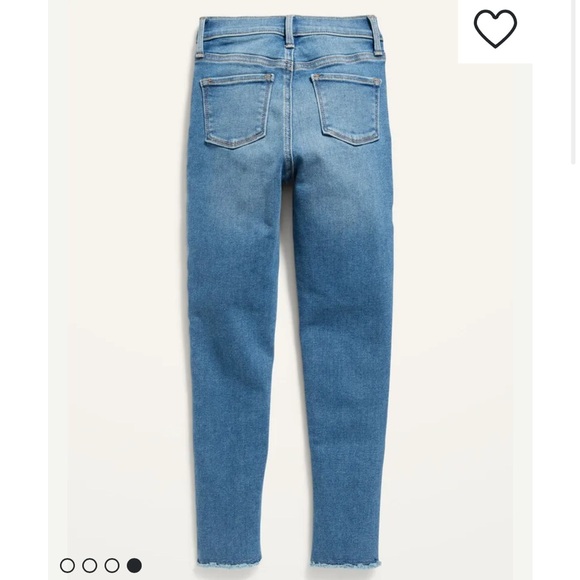 Old Navy 360° Stretch Girls👧🏻Extra High-Rise ROCKSTAR JEGGINGS Sz 12 - Picture 7 of 8